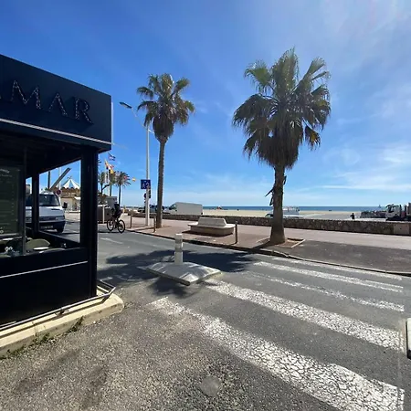 A 50 M De La Plage, Wifi, Climatisation 2hou34 דירה